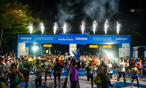 Giải Salonpas HCMC Marathon 2022 kết thúc tốt đẹp