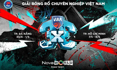 VBA tổ chức giải Bóng rổ 3x3 chuyện nghiệp Việt Nam - VBA 3x3 lần đầu tiên trong lịch sử
