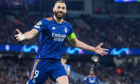 Manchester City - Real Madrid > 4-3: Benzema níu kéo hy vọng cho Real Madrid