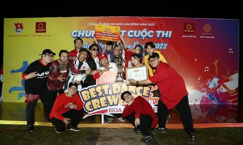Nhóm Milky Way Crew xuất sắc giành ngôi vị quán quân bảng Chuyên nghiệp Dalat Best Dance Crew 2022 - Hoa Sen Home Cup