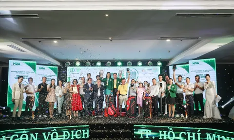 Dấu ấn từ giải Golf vô địch TP.HCM mở rộng lần thứ 8 - tranh Cúp Vietcomnbank