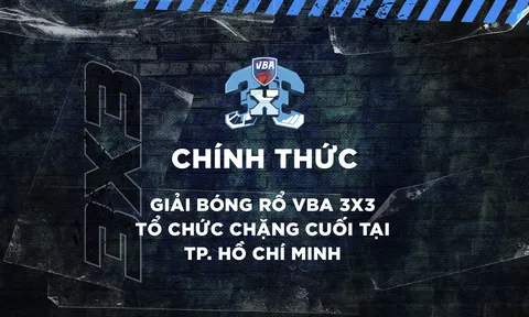 Giải Bóng rổ VBA 3x3 tổ chức chặng cuối tại TP.HCM