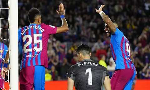 Barcelona - Celta Vigo > 3-1: Barca tiến gần ngôi á quân La Liga
