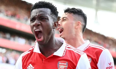 Nketiah gia hạn với Arsenal thêm 5 năm