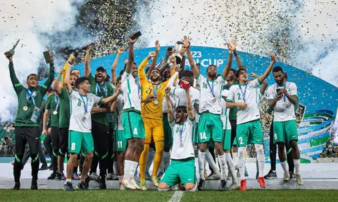 Mỗi cầu thủ U23 Saudi Arabia nhận hơn 266.000 USD tiền thưởng vô địch