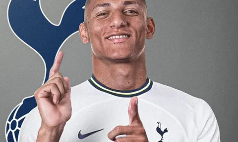 Spurs đã kí hợp đồng thành công với Richarlison