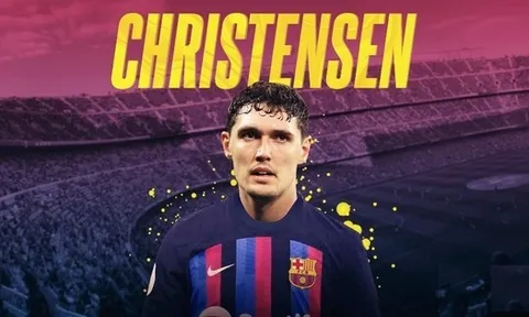 Barcelona chiêu mộ thành công trung vệ Andreas Christensen