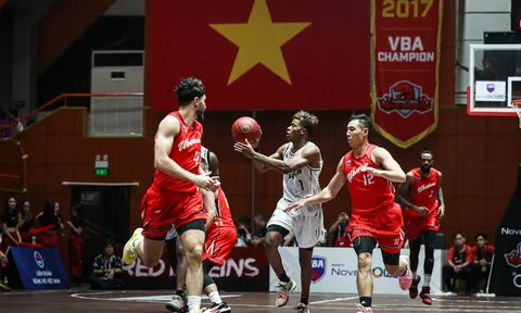 VBA 2022: Clayton Guillozet toả sáng giúp Thang Long Warriors có được chiến thắng trên sân nhà