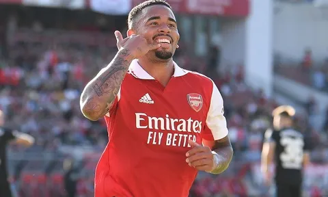 Tân binh Jesus tỏa sáng ngay trận ra mắt Arsenal
