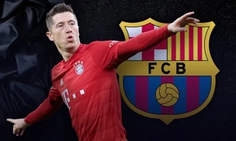 Lewandowski chính thức đầu quân cho Barca