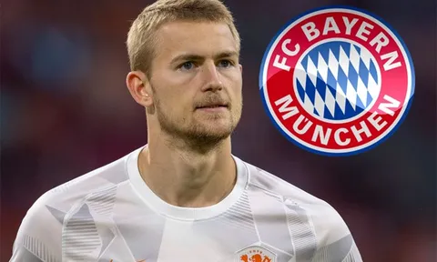 Bayern Munich chiêu mộ De Ligt với giá khủng