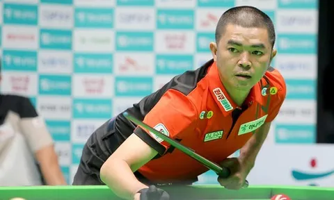 Nguyễn Quốc Nguyện tiến vào lượt 4 giải Billiard PBA Tour Round 2