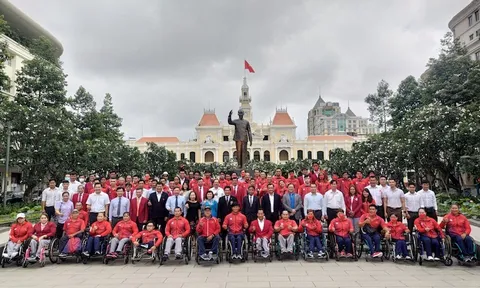 Đoàn Thể thao người khuyết tật Việt Nam xuất quân tham dự ASEAN Para Games 11