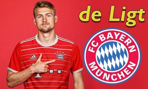 Bayern chiêu mộ De Ligt với giá khủng