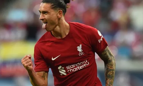 Huấn luyện viên Klopp phấn khích khi Darwin Nunez lập poker