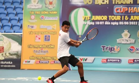 Ngày thi đấu thứ tư giải Quần vợt VTF Junior Tour 1 - Hanaka Cup 2022