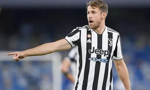 Juventus thanh lý hợp đồng của Ramsey