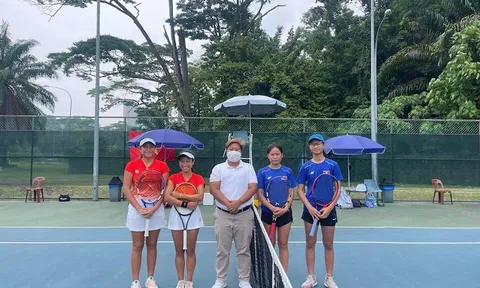 Giải Quần vợt đồng đội nữ Billie Jean King Cup 2022: Tuyển Việt Nam thắng Lào