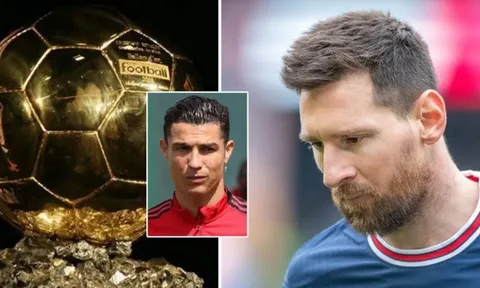 Ronaldo được đề cử "Quả bóng Vàng", Messi và Neymar vắng mặt