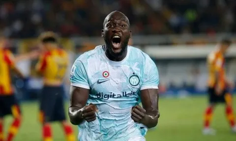 Lukaku ghi bàn giúp Inter Milan thắng nghẹt thở Lecce