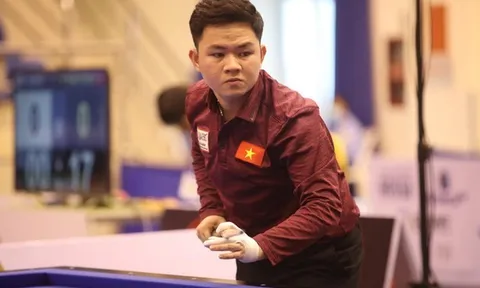 Bao Phương Vinh tung hoành giải Billiard World Cup Seoul