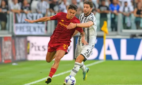 Juventus - Roma > 1-1: Dybala lóe sáng, Mourinho thoát hiểm