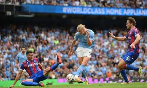 Man City - Crystal Palace > 4-2: Haaland tỏa sáng rực rỡ