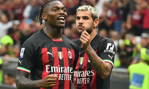 AC Milan - Inter Milan > 3-2: 'Siêu nhân' Leao lập cú đúp, giúp nhà Vua khẳng định uy danh