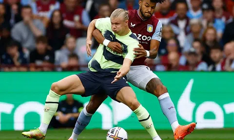 Aston Villa - Manchester City > 1-1: Haaland "nổ súng" nhưng The Citizens vẫn bị chia điểm