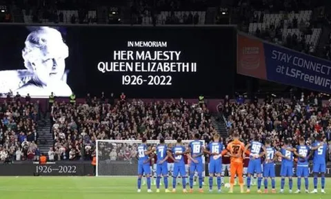 Bóng đá Anh cuối tuần có thể hoãn sau khi Nữ hoàng Elizabeth II qua đời