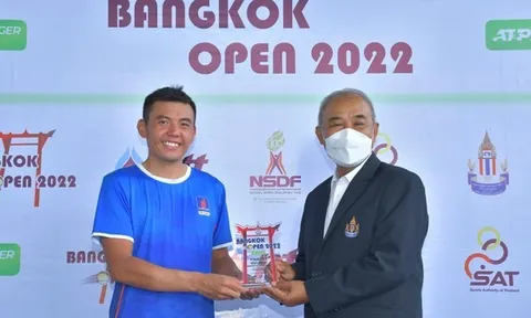 Lý Hoàng Nam dừng chân ở bán kết giải Quần vợt Bangkok Open 3