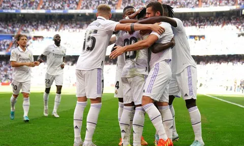 Real Madrid - Mallorca > 4-1: Los Blancos đòi lại ngôi đầu