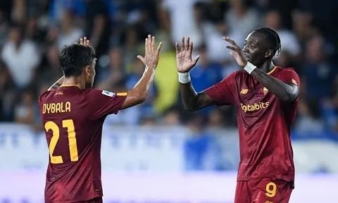 Empoli - Roma > 1-2: Dybala toả sáng, huấn luyện viên Mourinho thở phào nhẹ nhõm