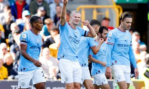 Haaland ghi bàn hơn 13 đội bóng Premier League