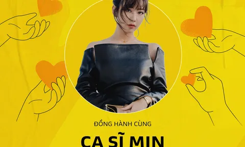 Min là ca sĩ khách mời sự kiện giao hữu của Vietnam All Stars