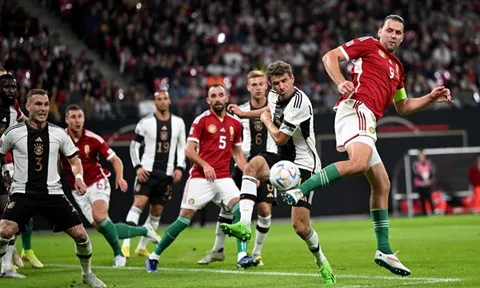 'Ngựa ô' Hungary hạ gục 'cỗ xe tăng' Đức