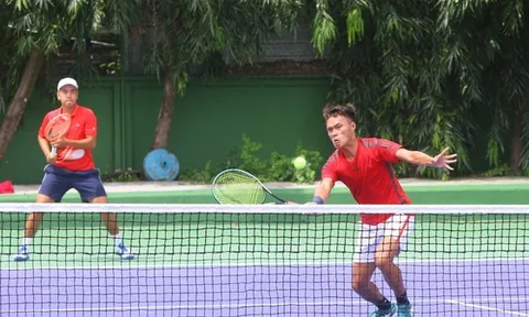 Giải Quần vợt nhà nghề ITF Men World Tennis Tour M25 Hải Đăng 2022: Minh Tuấn/Đắc Tiến lần đầu tiên vào tứ kết đôi nam