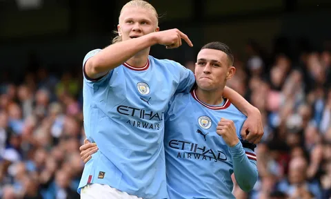 Man City - Man United > 6-3: Không thể ngăn cản Erling Haaland