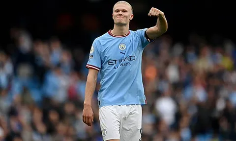 Erling Haaland đút túi gần 900,000 Bảng/tuần ở Man City