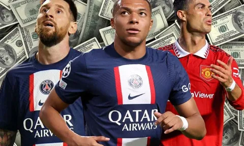 Mbappe phá kỷ lục kiếm tiền