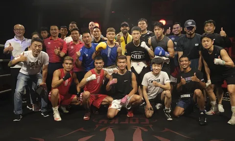 Tuyển boxing Quốc gia cọ xát với các võ sĩ đến từ Hàn Quốc và Brazil