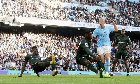 Man City - Southampton > 4-0: Haaland lại ghi bàn giúp The Citizens lên đỉnh