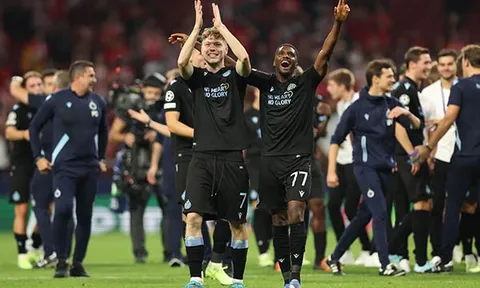 Giành vé vòng 1/8 UCL, Club Brugge viết câu chuyện cổ tích