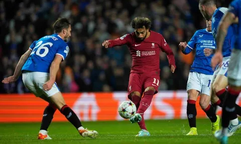 Rangers - Liverpool > 1-7: Cơn điên của The Reds