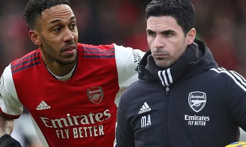 Ông Mikel Arteta đáp trả lời chê bai của Aubameyang