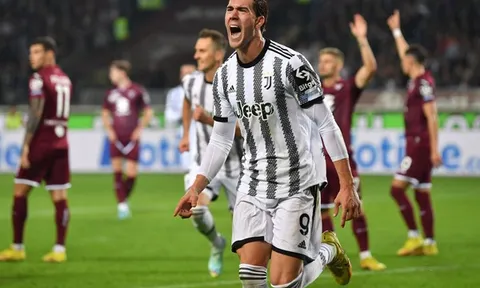 Torino - Juventus > 0-1: Vlahovic giúp "Lão bà" tạm thoát khủng hoảng