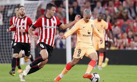 Athletic Bilbao - Atletico Madrid > 0-1: Antoine Griezmann đưa Atletico vào tốp 3