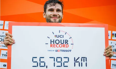 Filippo Ganna lần thứ tư lập kỷ lục thế giới Individual Pursuit