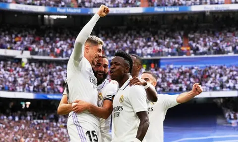 Real Madrid - Barcelona > 3-1: "Kền kền trắng" lên đỉnh