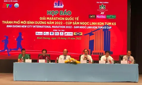 Giải Marathon quốc tế thành phố mới Bình Dương 2022 - Cúp Sâm Ngọc Linh Kom Tum K5: Sân chơi Marathon quốc tế đầu tiên tại Bình Dương